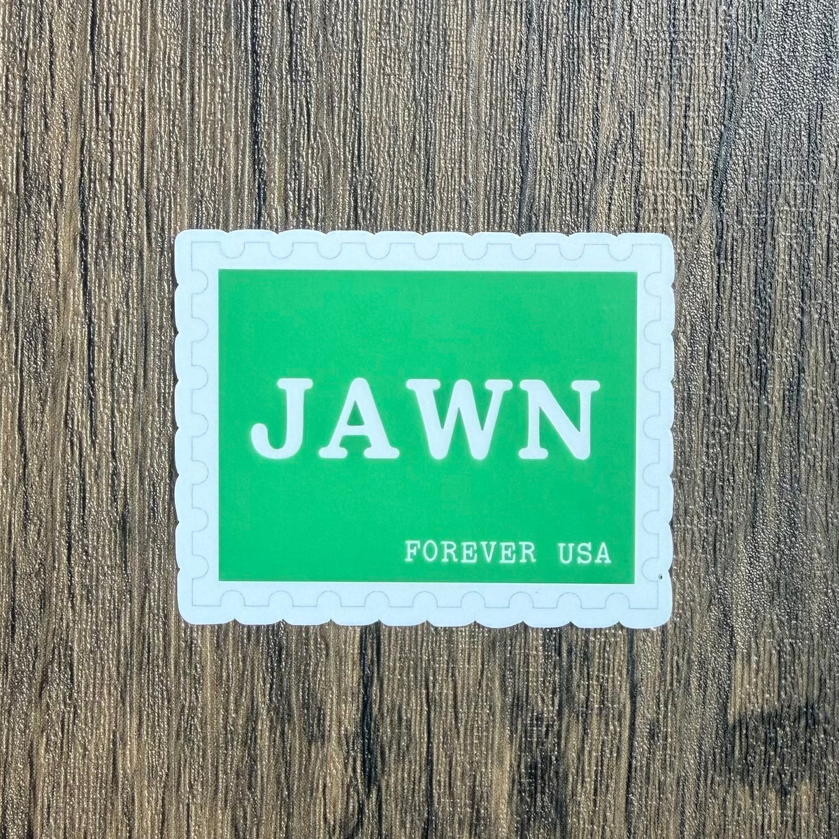 Jawn Stamp Sticker Philly Football
