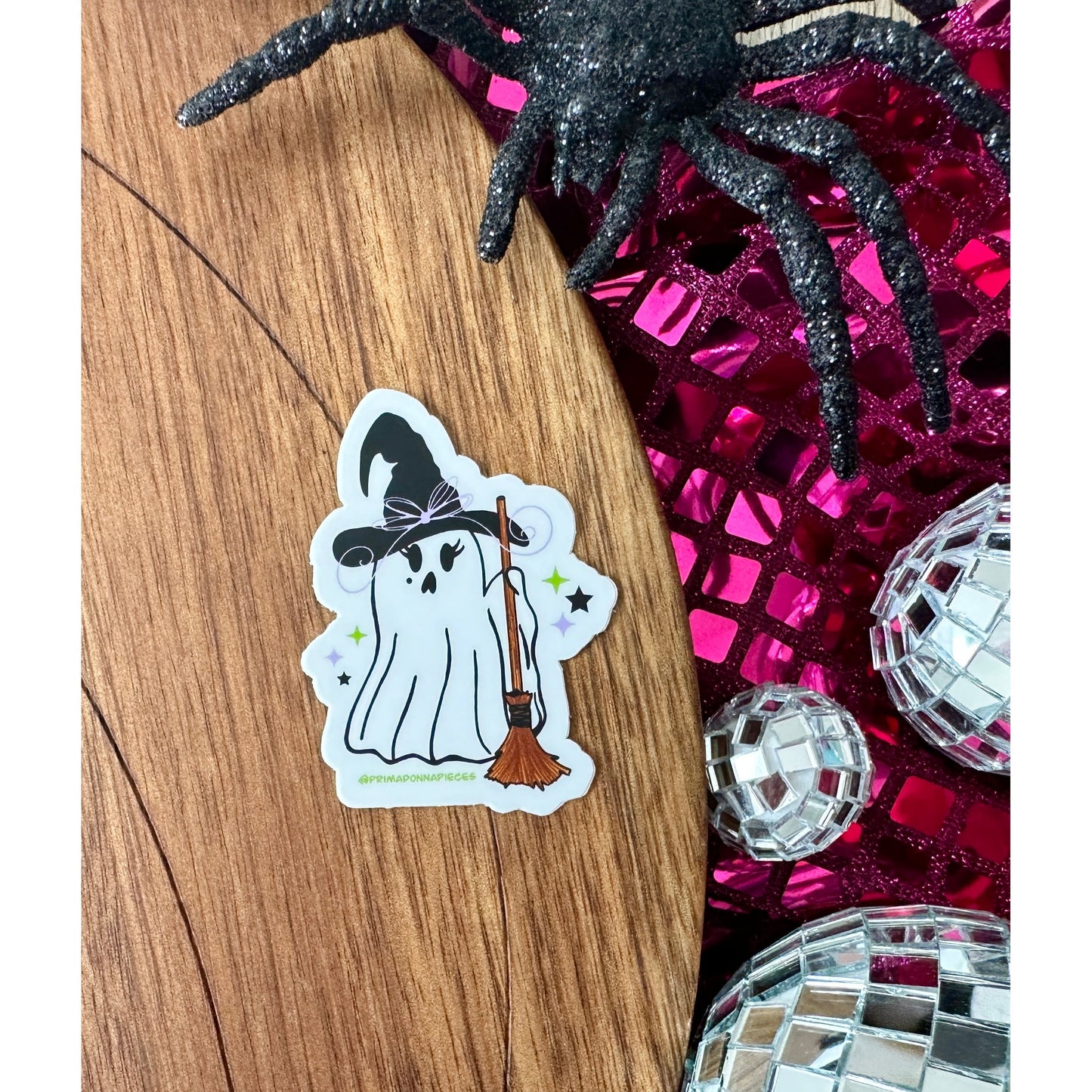 GHOST STICKER WITCH