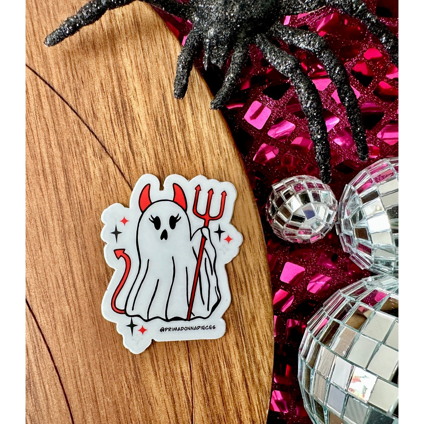 DEVIL GHOST STICKER