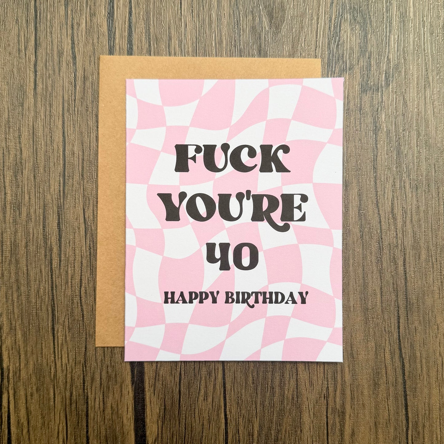 Fuck You’re 50 Birthday Card