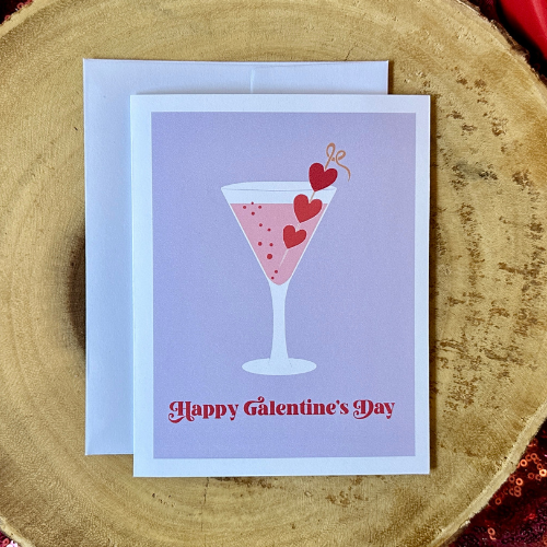 HAPPY GALENTINES DAY GREETING CARD