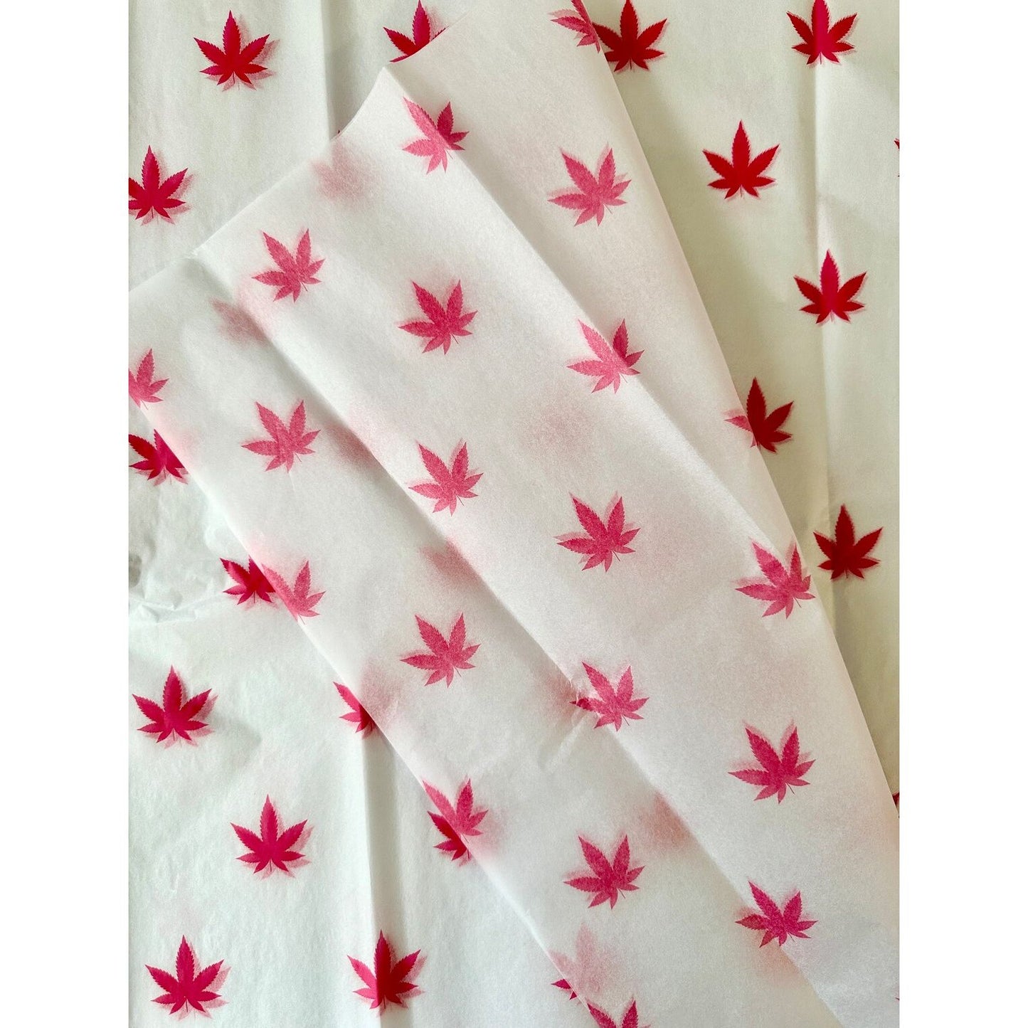 PINK POT LEAF TISSUE PAPER