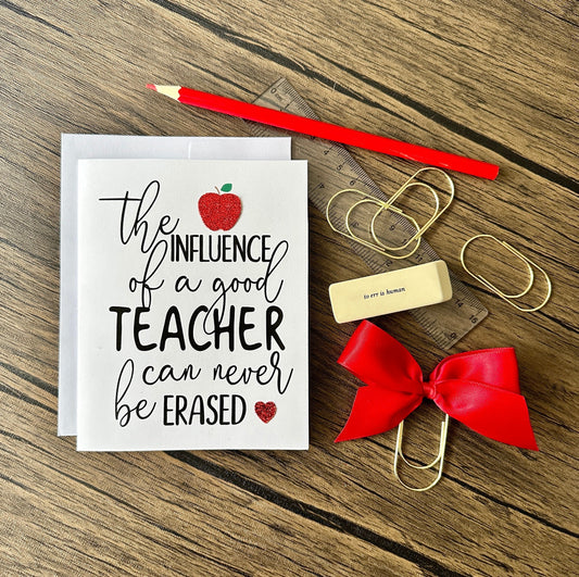 TEACHER APPRECIATION CARD