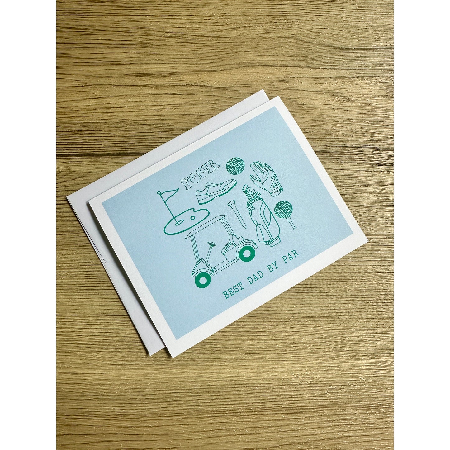 GOLF FATHER'S DAY CARD