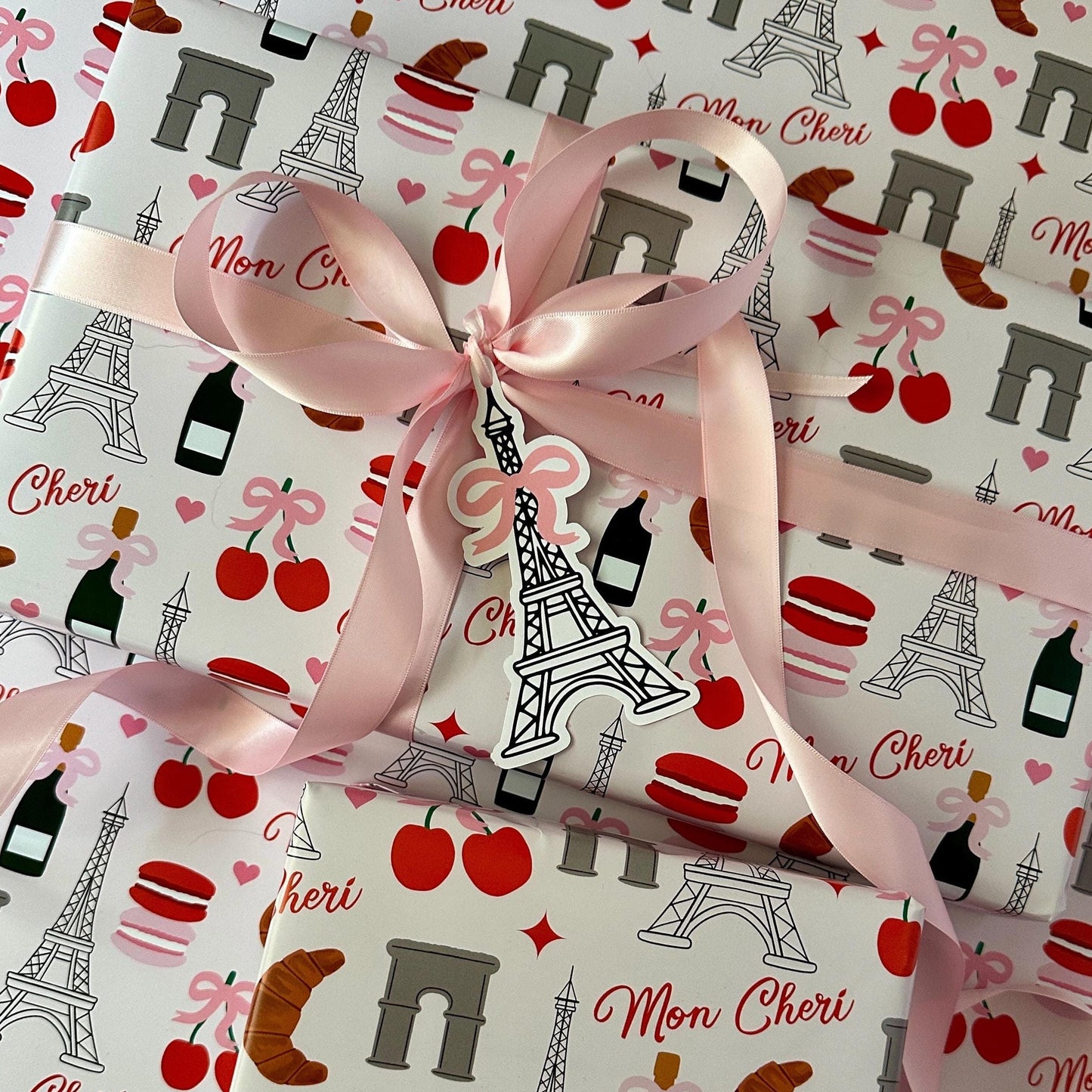 Mon Cheri Paris Wrapping Paper