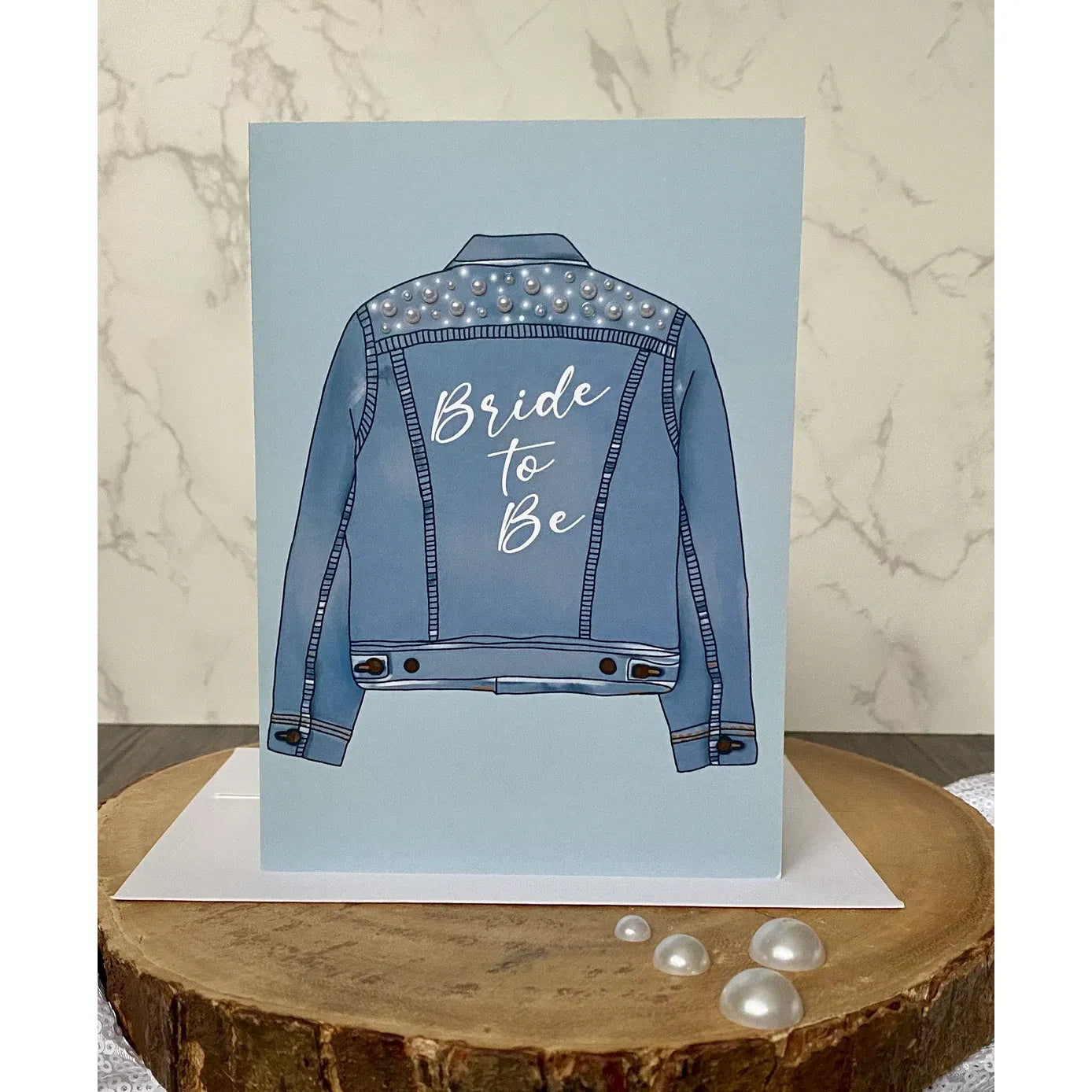 Embellished Bride To Be Card