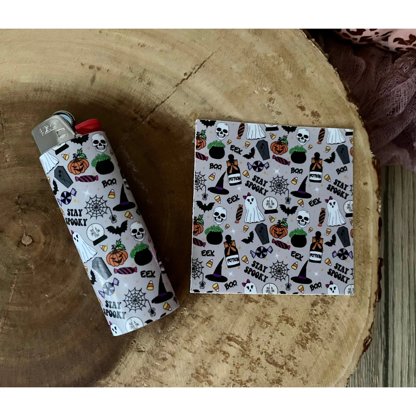 HALLOWEEN STICKER WRAP