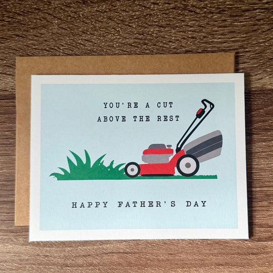 A Cut Above The Rest Father’s Day Card