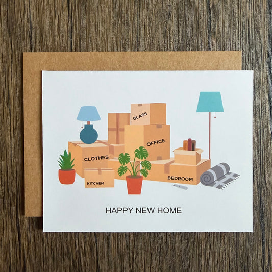 Happy New Home Card
