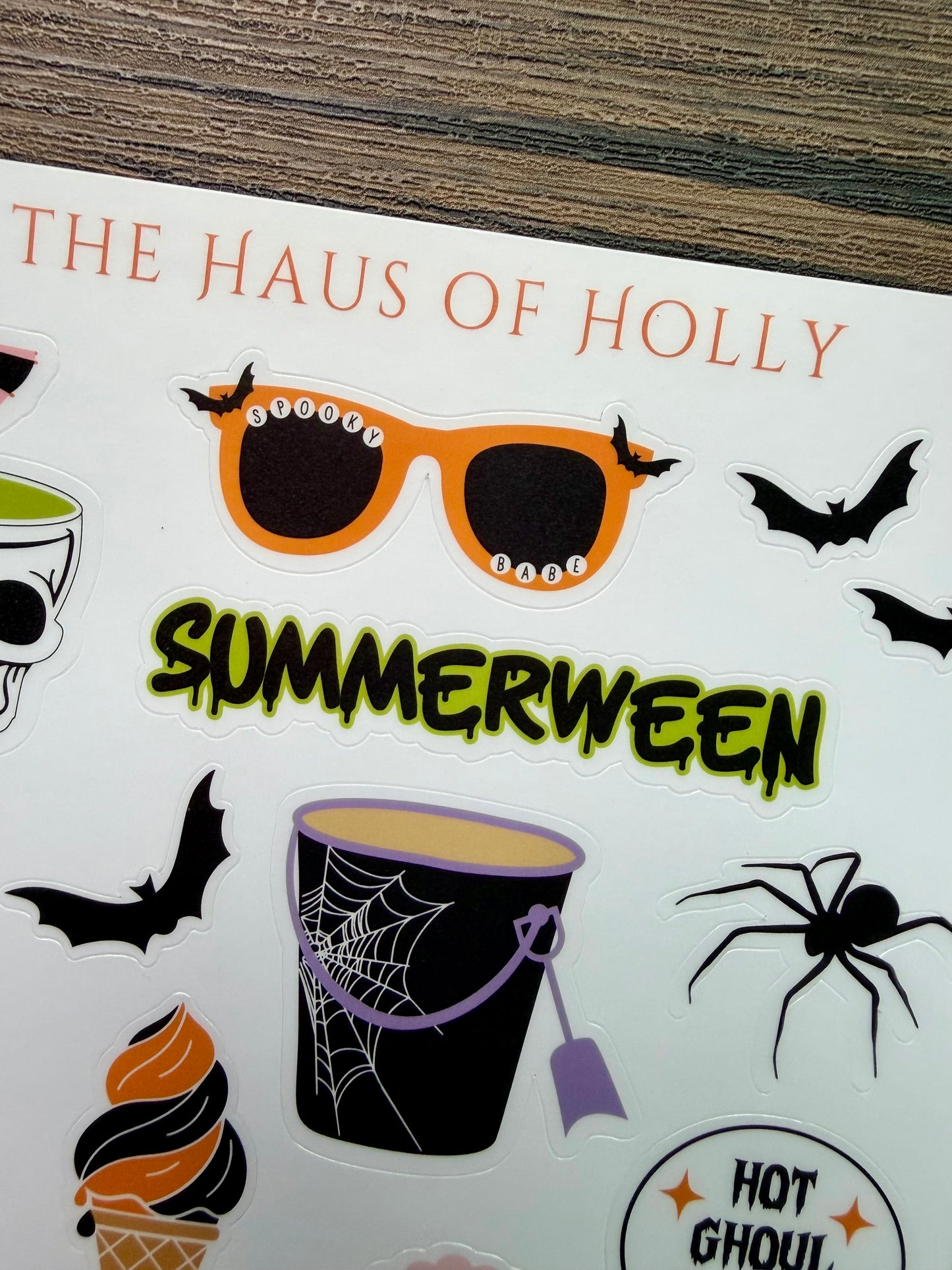 Summerween Sticker Sheet