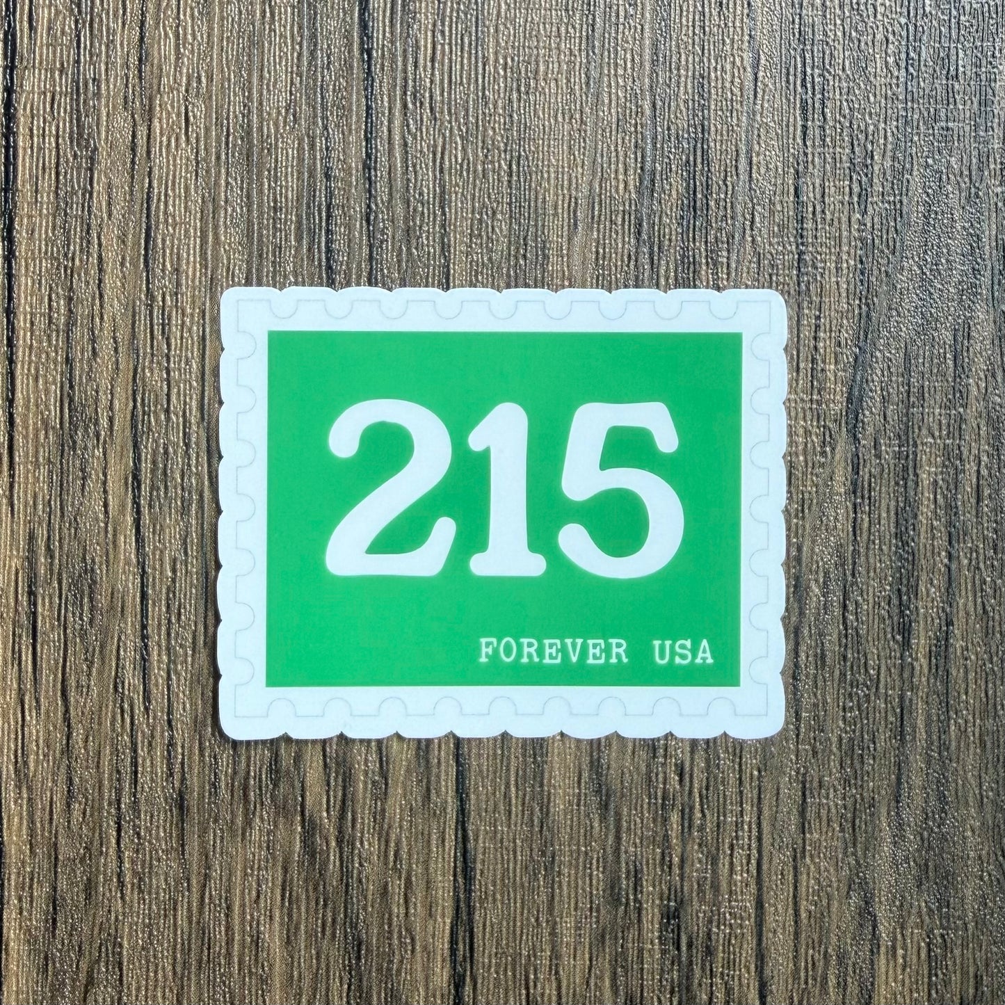 215 Philly Stamp Sticker