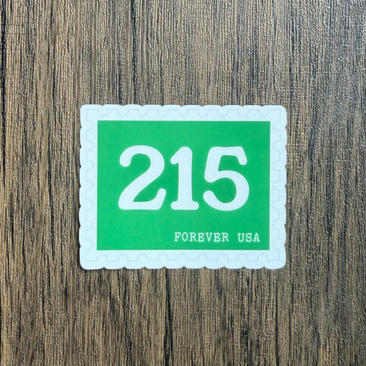 215 Philly Stamp Sticker