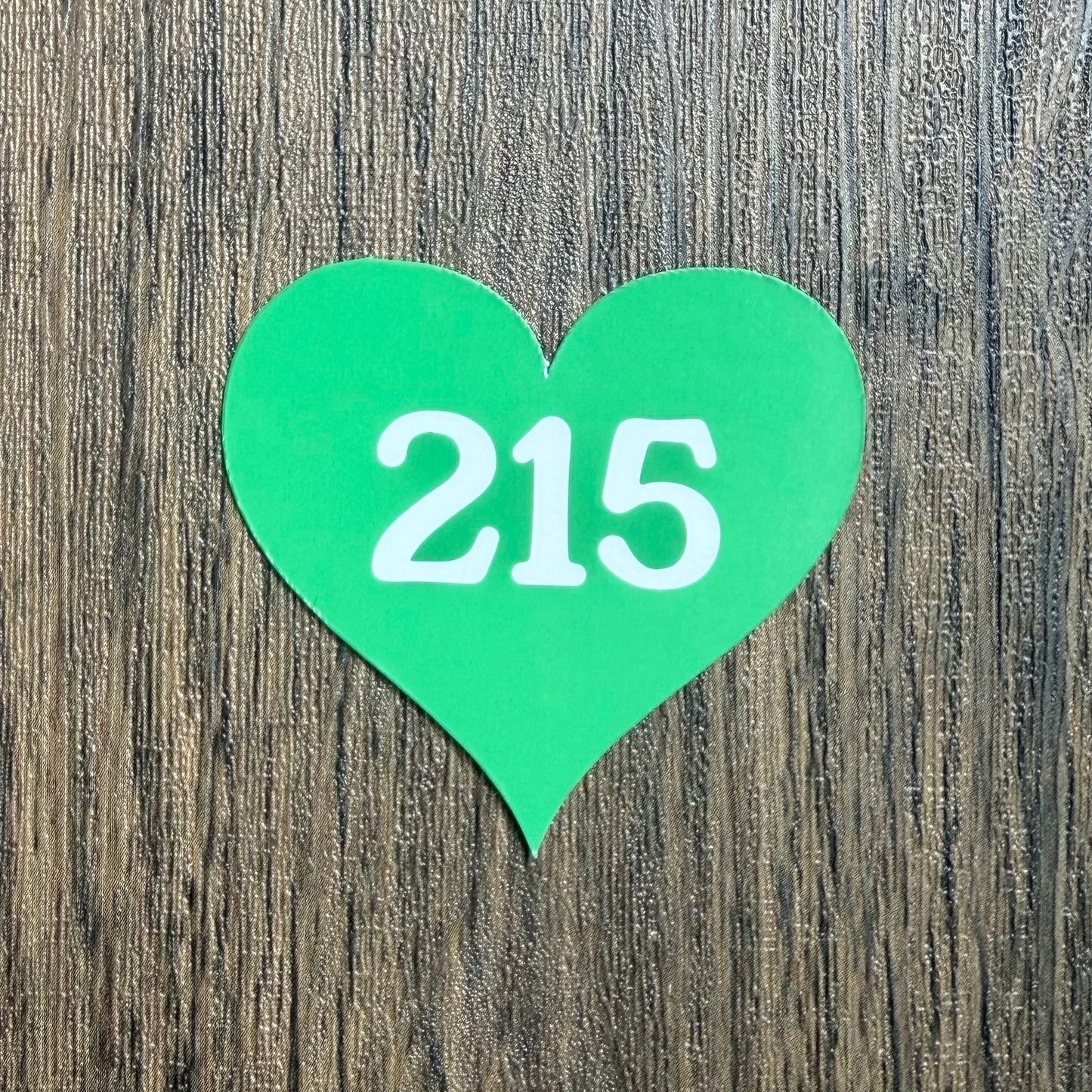 215 Heart Sticker Philly Football