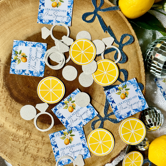 40 Pieces Lemon Confetti