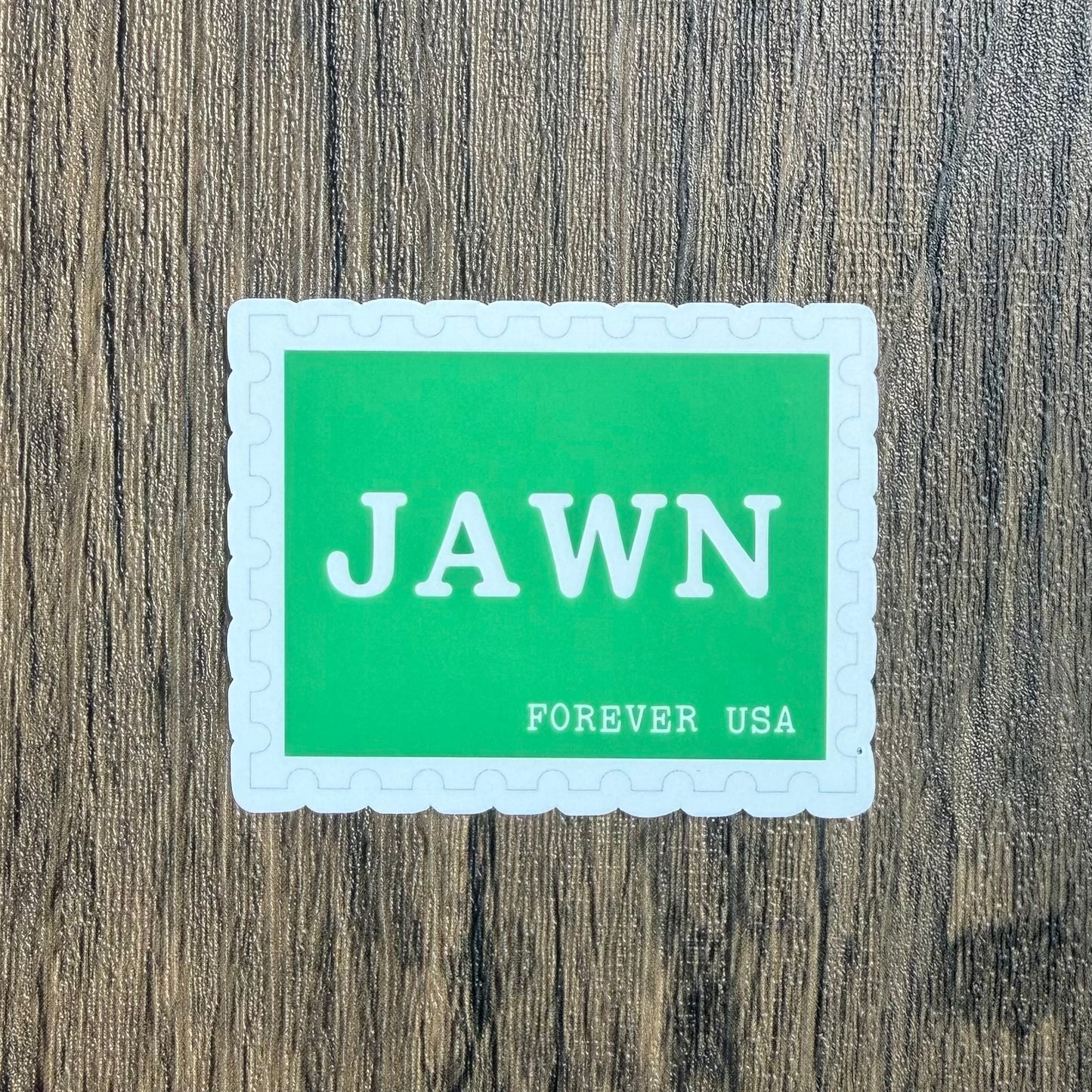 Jawn Stamp Sticker Philly Football