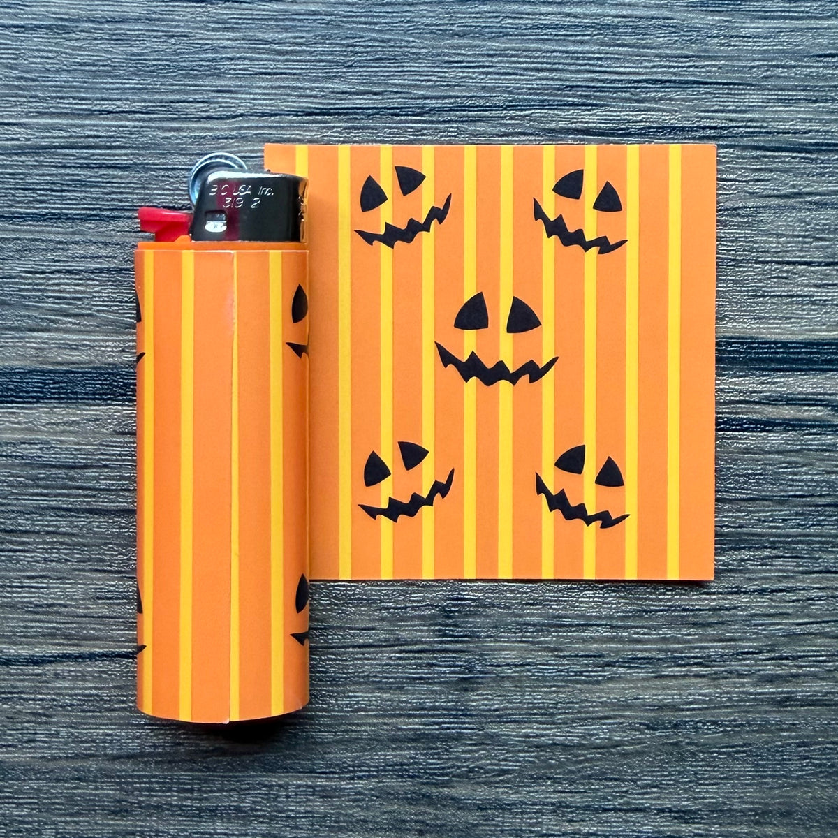 Pumpkin Lighter Sticker| Pumpkin Stickers