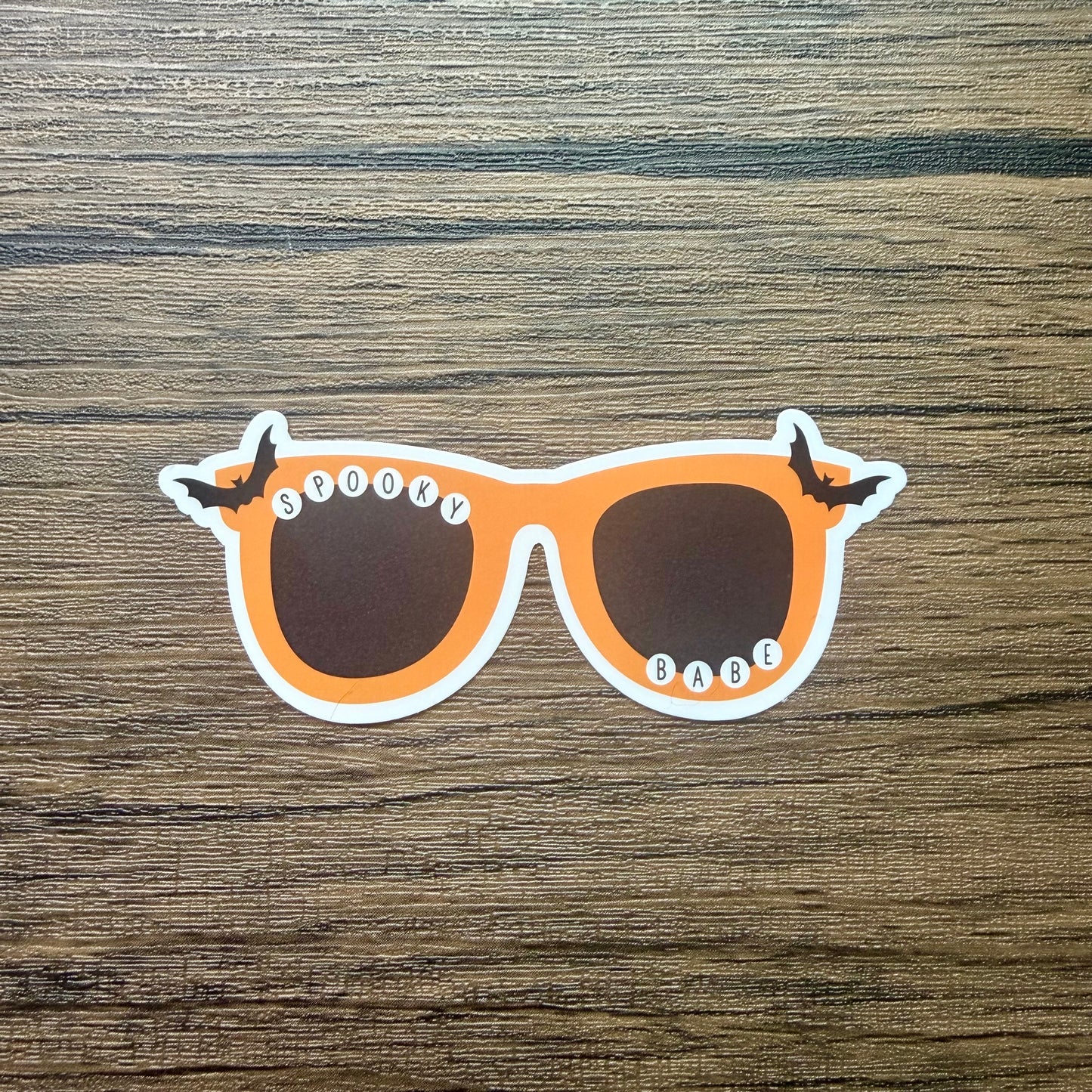 Spooky Babe Sunglasses Sticker