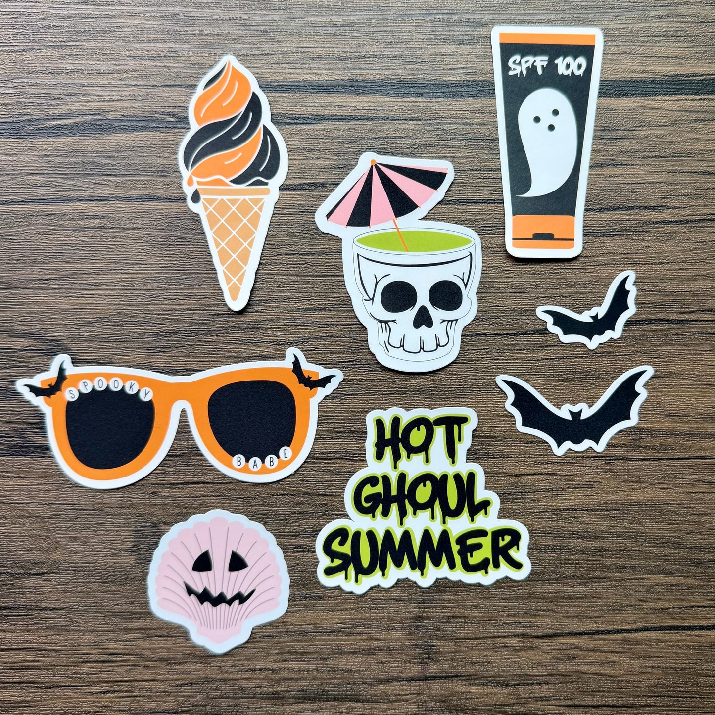 Summerween Sticker Set