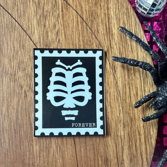 Skeleton Stamp Sticker