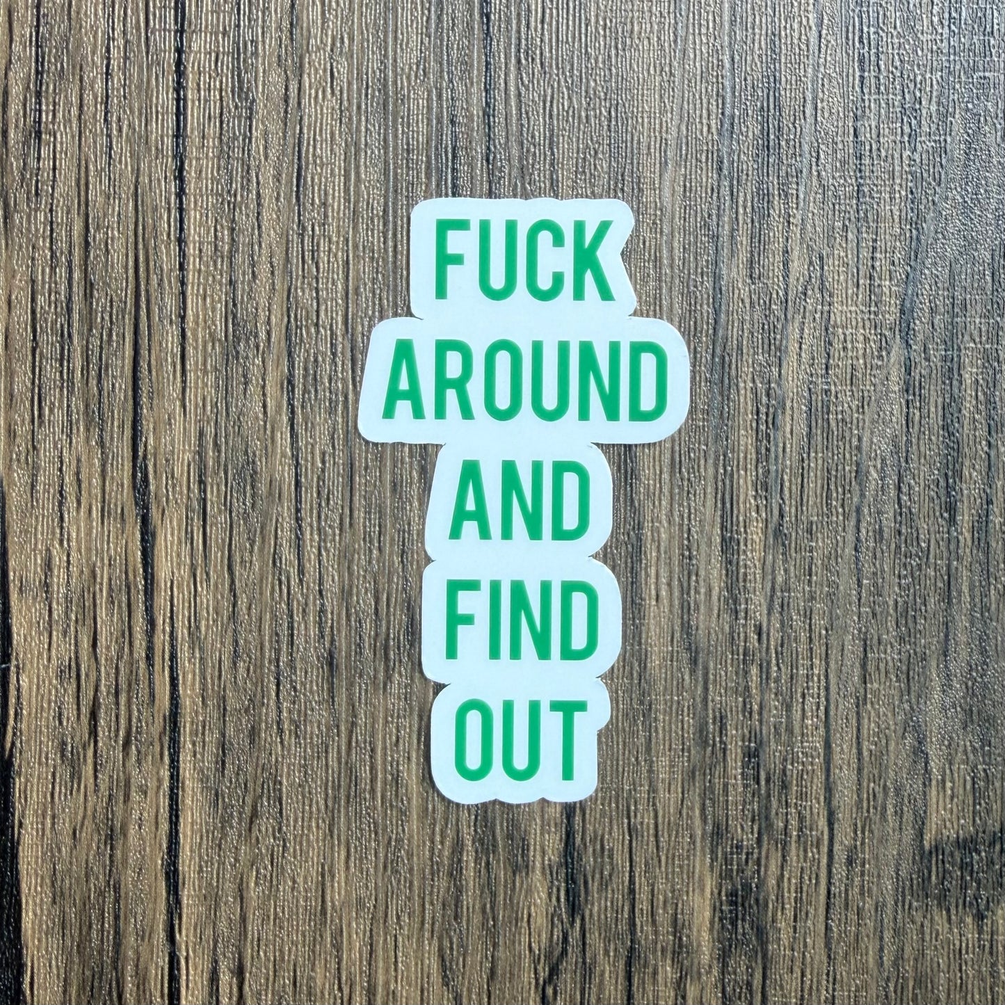 Fuck Around And Find Out Philly Sticker