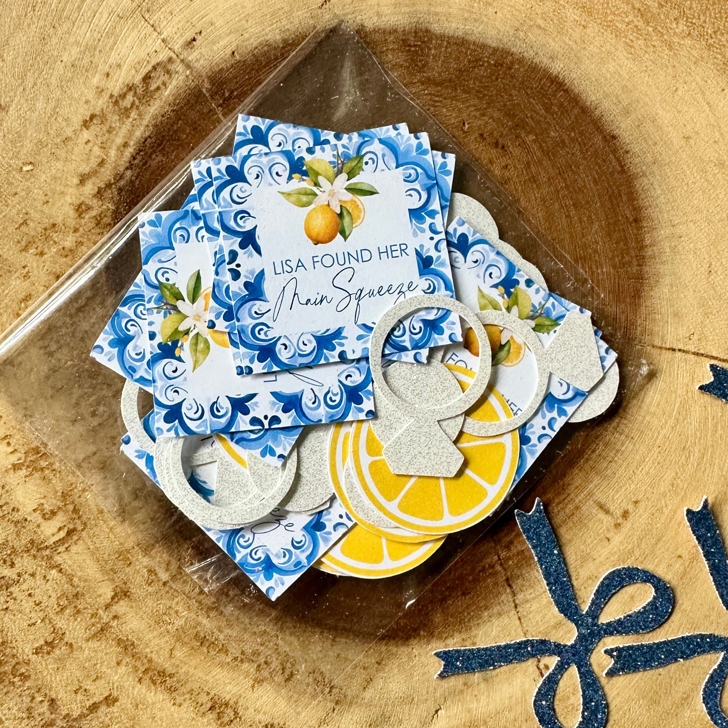40 Pieces Lemon Confetti