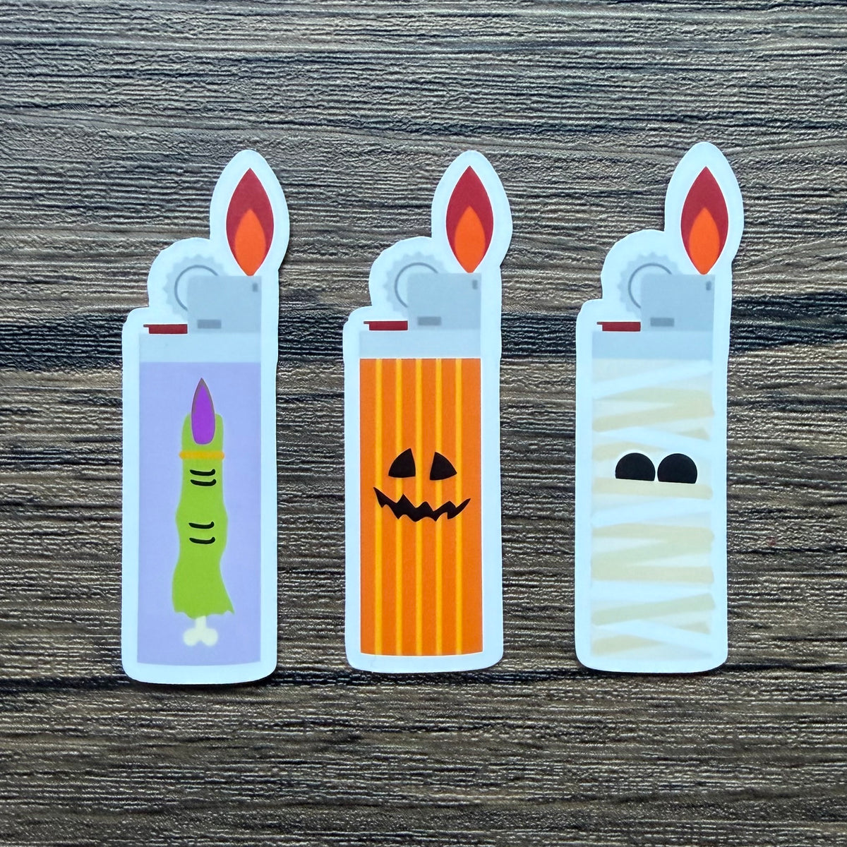 Halloween Lighter Stickers (3)