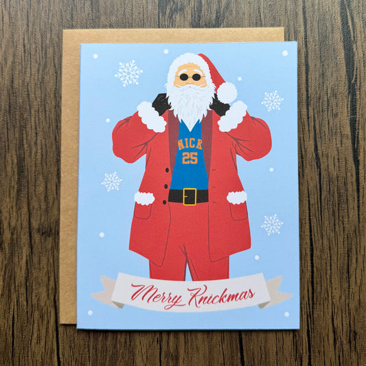 Merry Knickmas New York Greeting Card