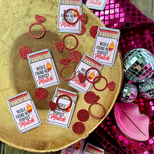 30 Pieces Perfect Match Confetti