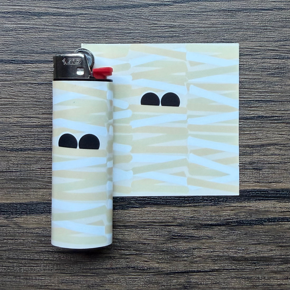 Mummy Lighter Sticker