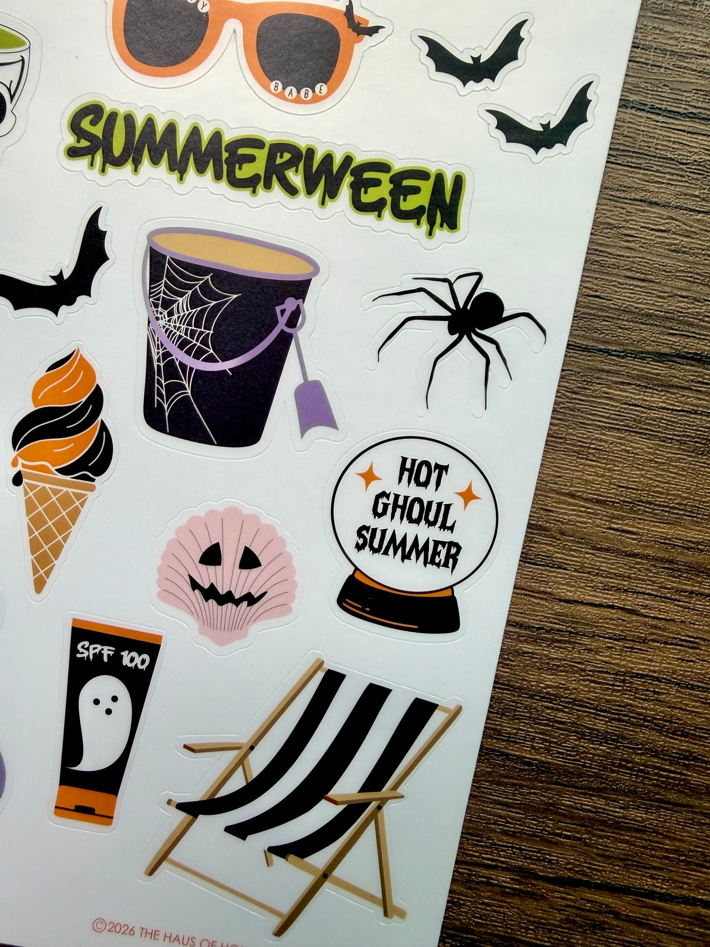 Summerween Sticker Sheet