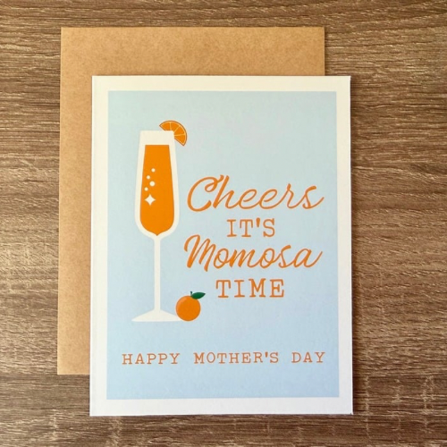 Mimosa Mother's Day Card