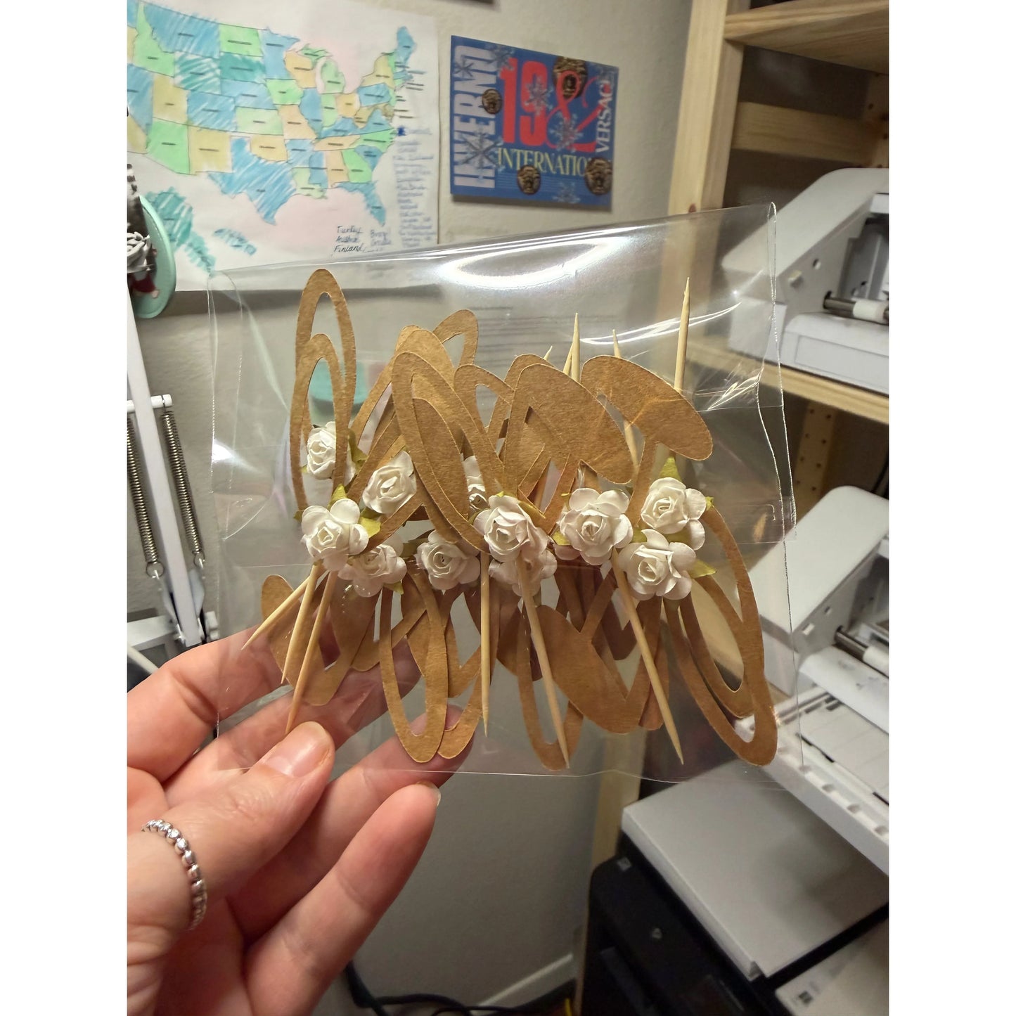 Bunny Ear Cupcake Toppers (Qty. 6)| Bunny Cupcake Decorations| Easter Cupcake Picks| Bunny Ear Picks| Bunny First Birthday| Bunny Birthday