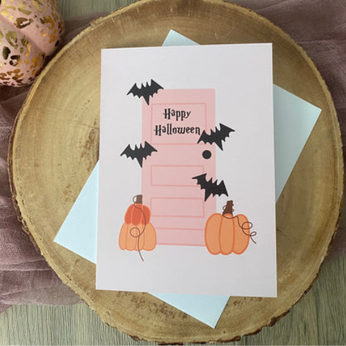 HAPPY HALLOWEEN GREETING CARD