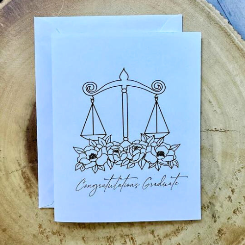 LAW SCHOOL GRADUATION CARD