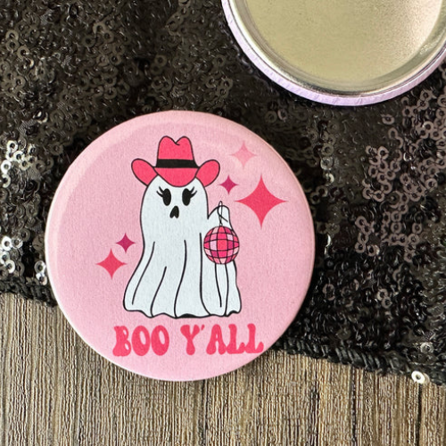 BOO Y'ALL GHOST PIN