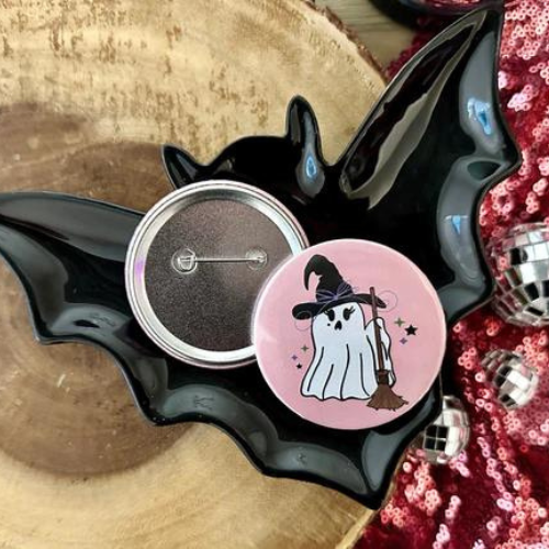 WITCH GHOST PIN