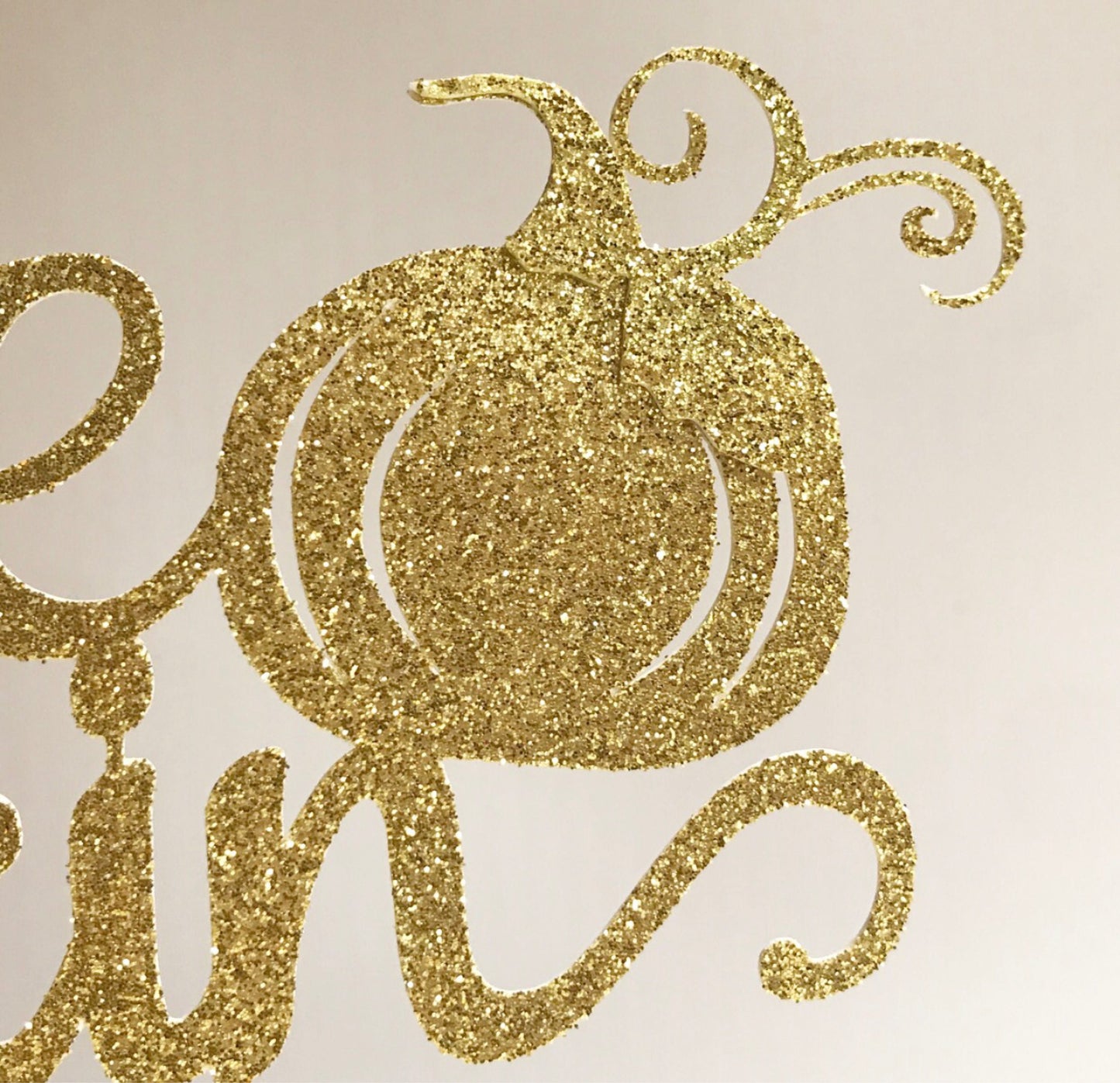 Little Pumpkin Cake Topper