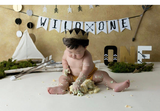 Wild One Banner (Qty. 1)| First Birthday Banner| Wild One Bunting| Wild One Garland| Wild One Party Decor