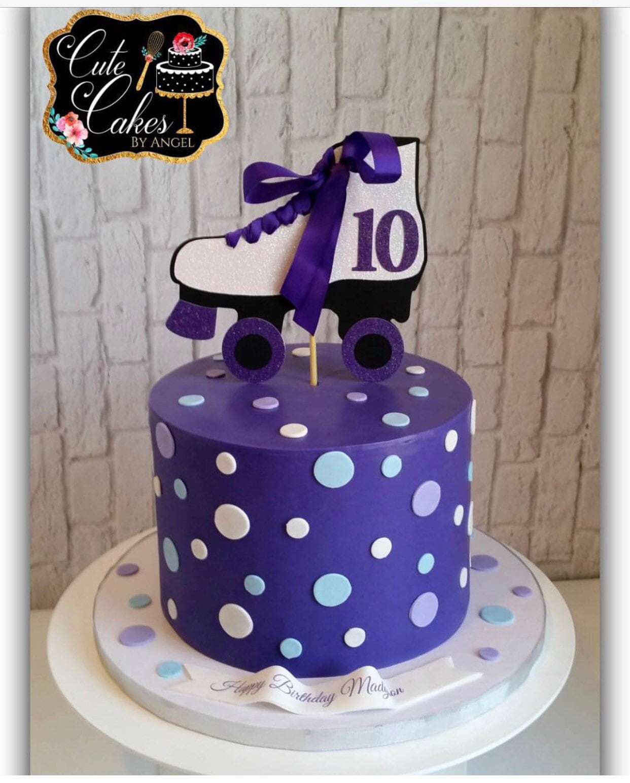 Roller Skate Cake Topper| Roller Skate Party| Skating Party Decorations| Skate Party Decor| Skate Party Theme| Roller Skate Birthday