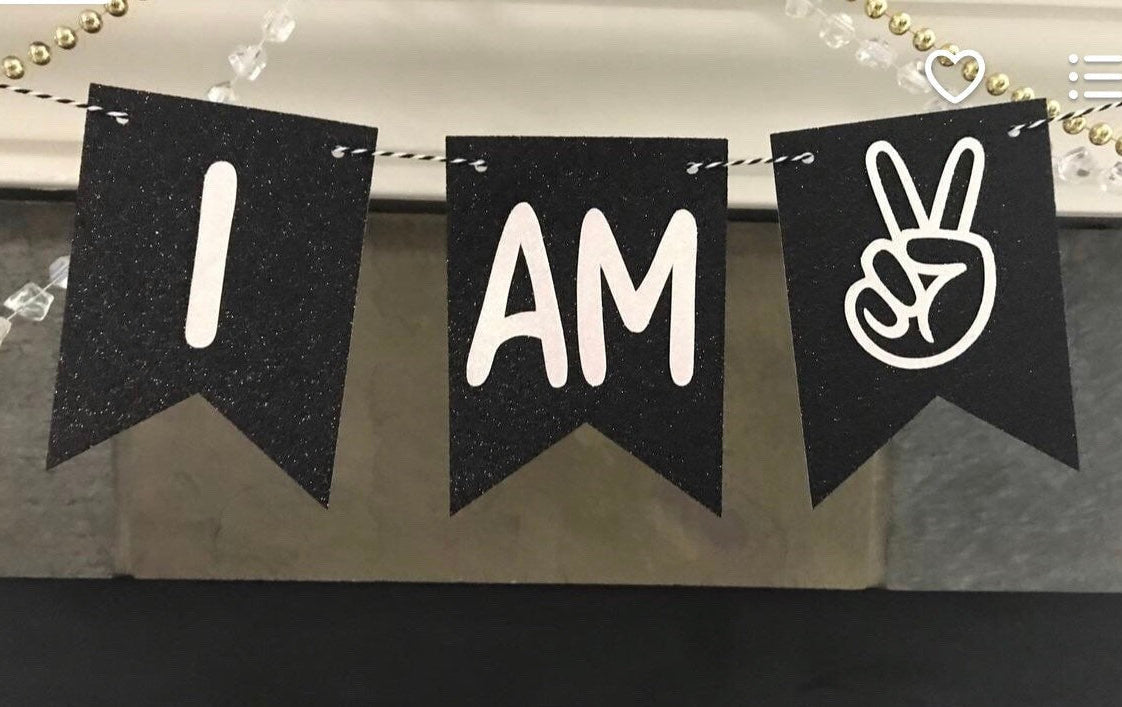 Personalized Two Cool Cake Topper