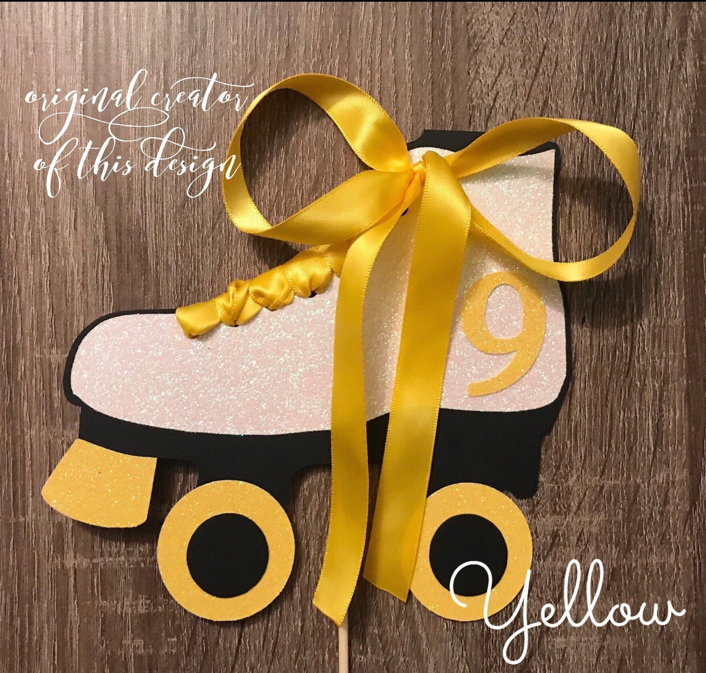 Roller Skate Cake Topper| Roller Skate Party| Skating Party Decorations| Skate Party Decor| Skate Party Theme| Roller Skate Birthday