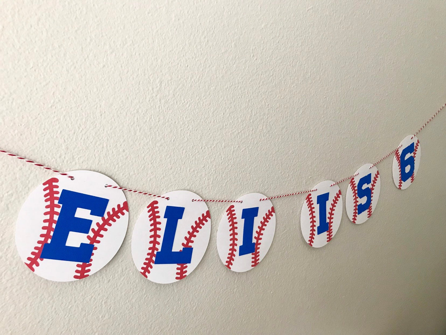 Personalized Baseball Banner