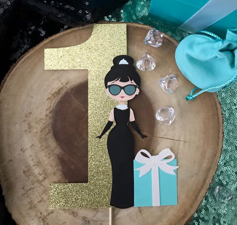 Box Cupcake Toppers (Qty. 6)| Bride & Co.| Baby and Co Party| Bride and Co Theme| Bridal Shower Decor| Baby Shower Picks| New York Theme