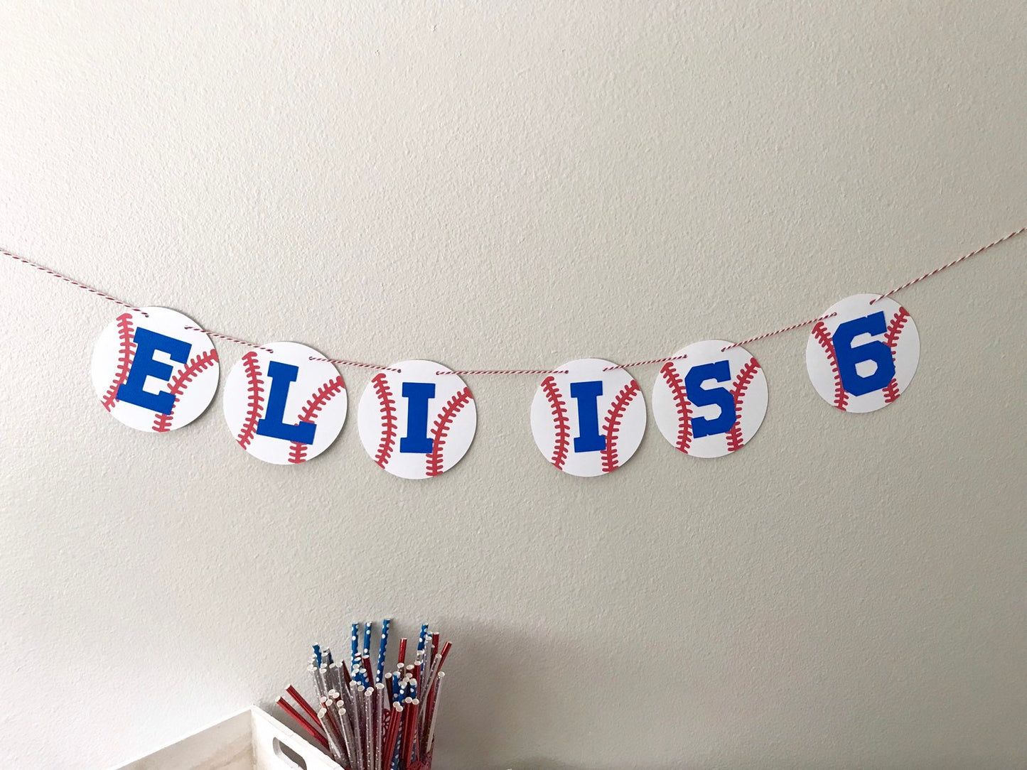 Personalized Baseball Banner