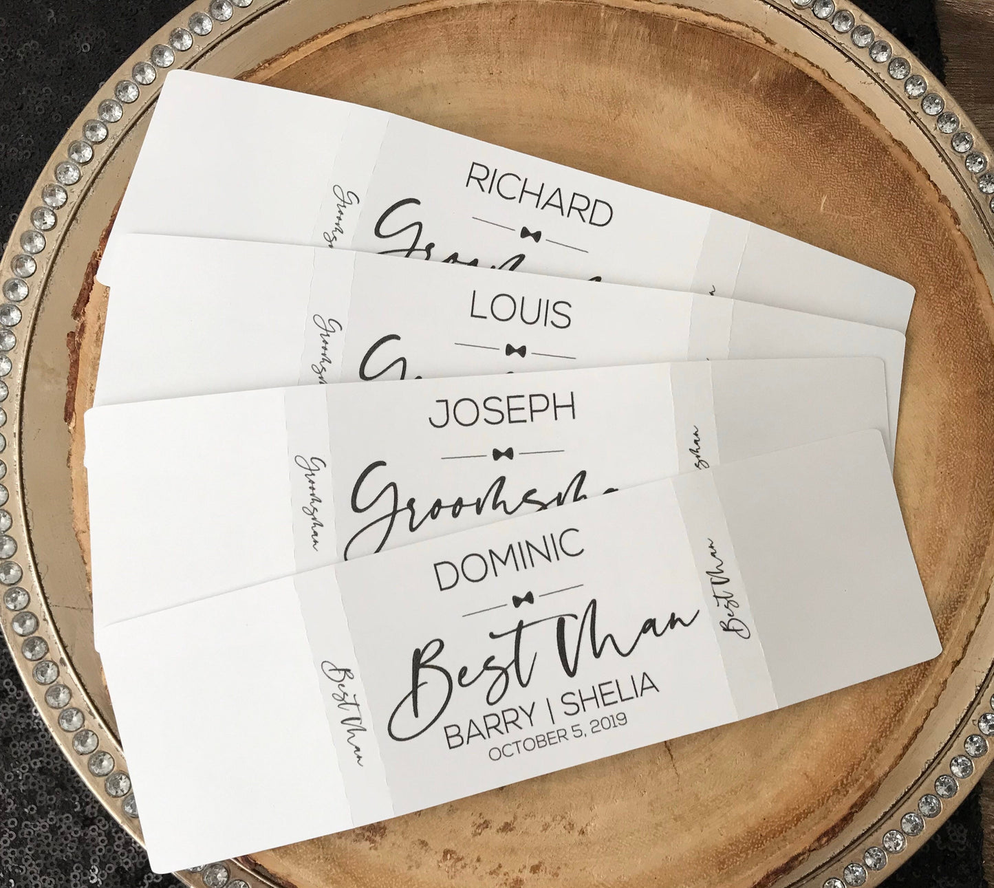 Groomsmen Sock Labels (Qty. 6)| Groomsmen Gifts| Personalized Socks for Groomsmen| Groomsmen Proposal| Wedding Sock Label| Bridal Party Gift