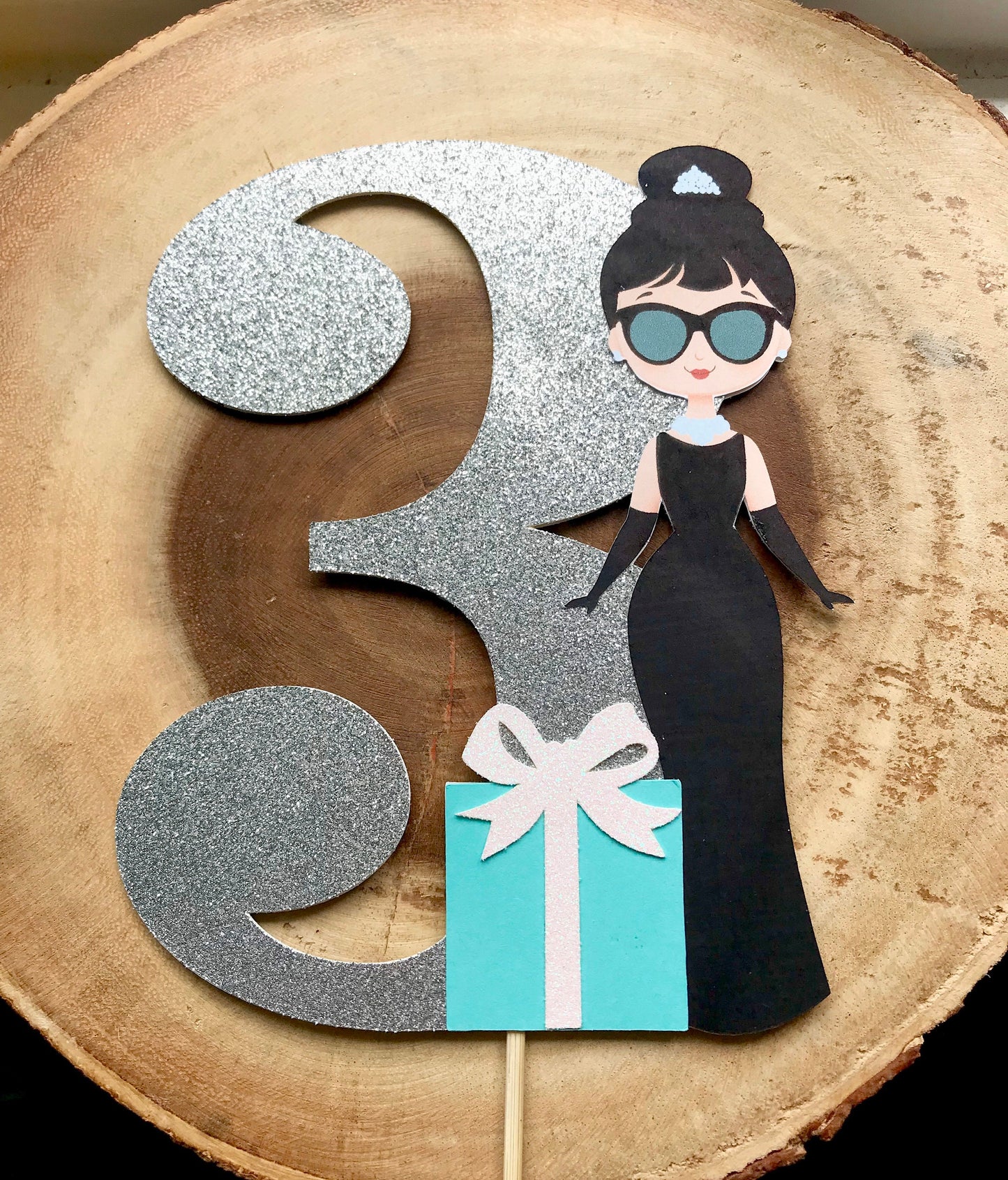 New York Fashion Cake Topper| Baby and Co| Bride and Co| Age Cake Decor| Number Topper| 1st Birthday Party