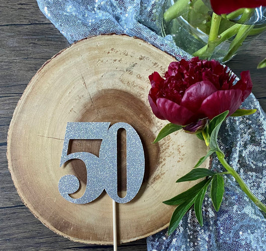 Number 50 Centerpiece