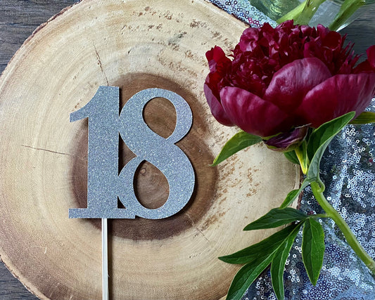 Number 18 Centerpiece