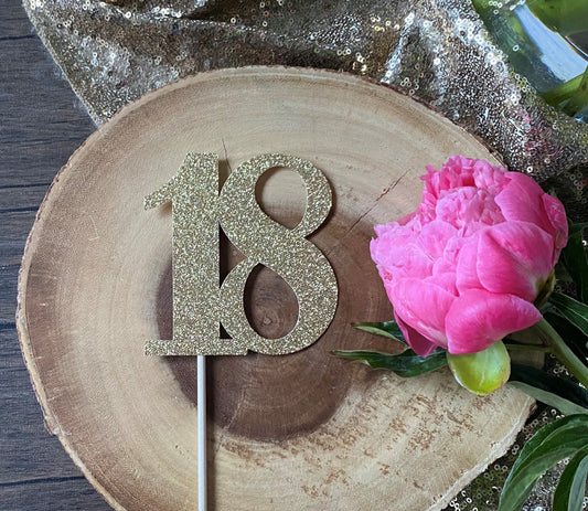Number 18 Centerpiece
