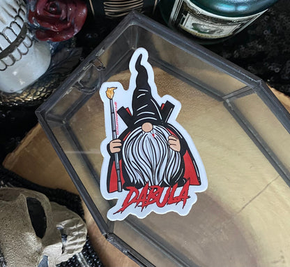 Dabula Sticker (Qty. 1)| Dracula Sticker| Vampire Stickers| Dab Stickers| Dab Accessories| Gnome Stickers| Laptop Stickers| Weed Stickers